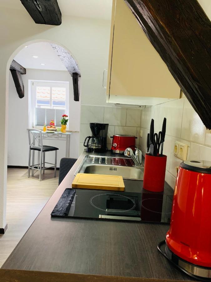 Apartmán Ackerbuergerhaus Von 1604 Goslar Exteriér fotografie