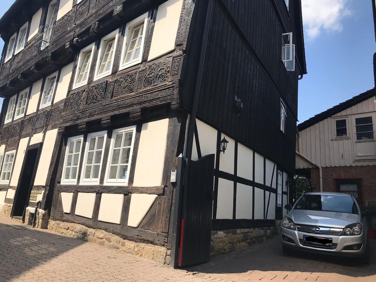 Apartmán Ackerbuergerhaus Von 1604 Goslar Exteriér fotografie